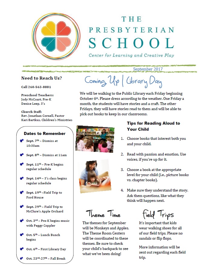 preschool-newsletter-september-2017-wabash-presbyterian-church